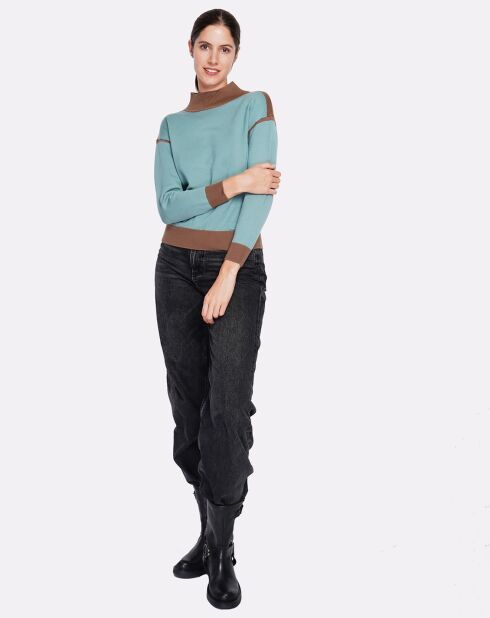 Pull Mariam turquoise