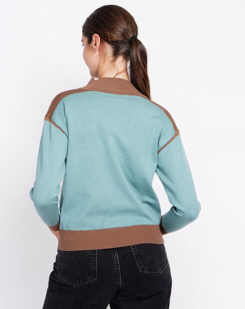 Pull Mariam turquoise
