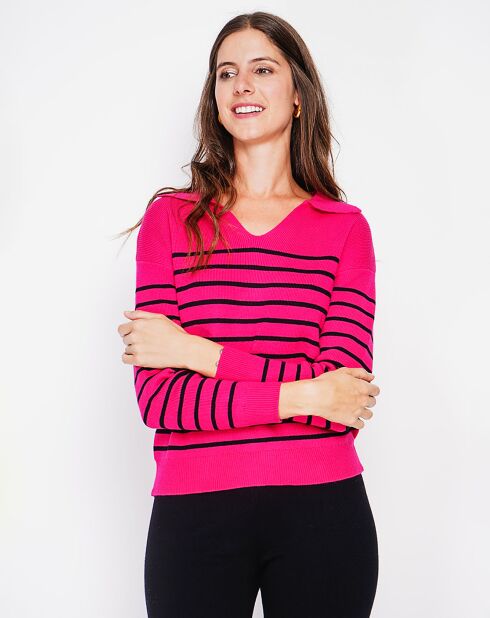 Pull Marta fushia