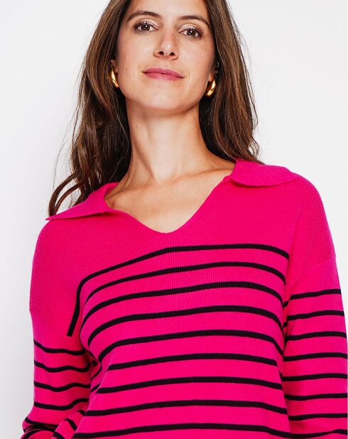 Pull Marta fushia