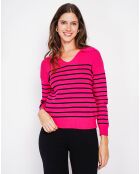 Pull Marta fushia
