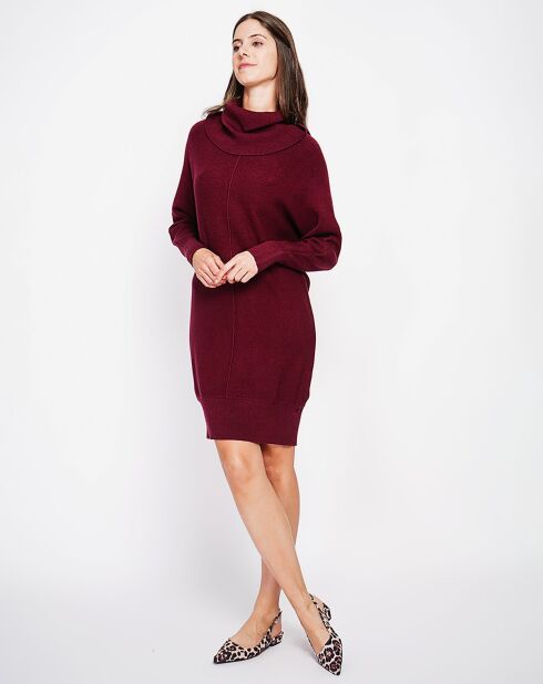 Robe Christine bordeaux