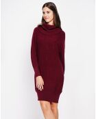 Robe Christine bordeaux