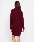 Robe Christine bordeaux