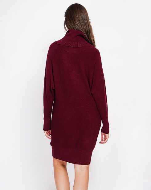 Robe Christine bordeaux