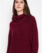 Robe Christine bordeaux