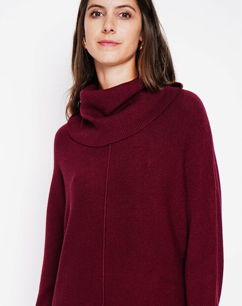 Robe Christine bordeaux