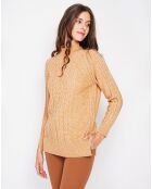 Tunique Lucille camel