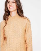 Tunique Lucille camel