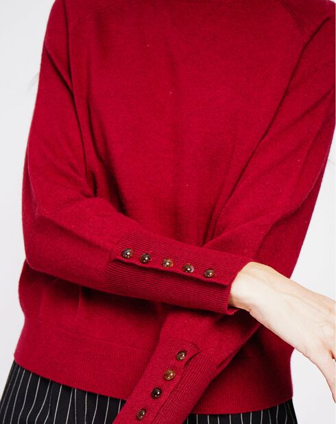Pull Sandy bordeaux
