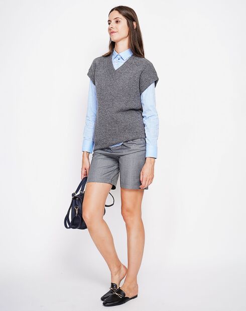 Pull sans manches Adele loup
