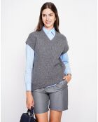 Pull sans manches Adele loup