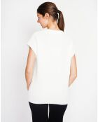Pull sans manches Adele naturel