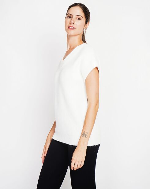 Pull sans manches Adele naturel