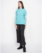 Pull sans manches Adele turquoise