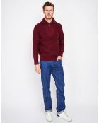 Pull Adel bordeaux