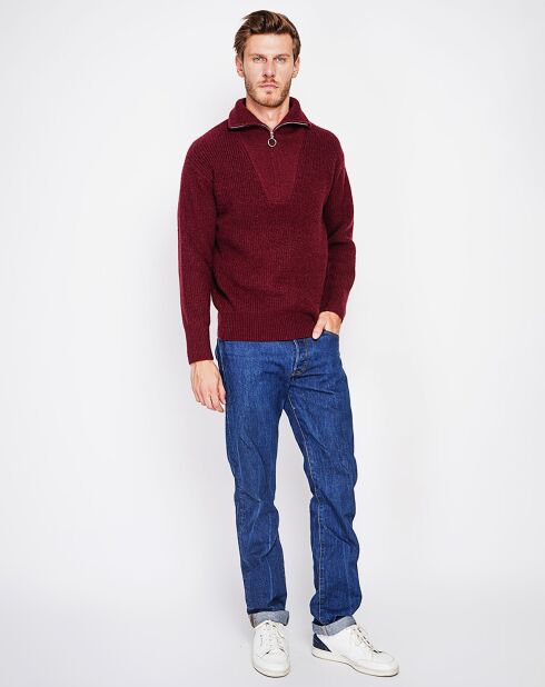 Pull Adel bordeaux