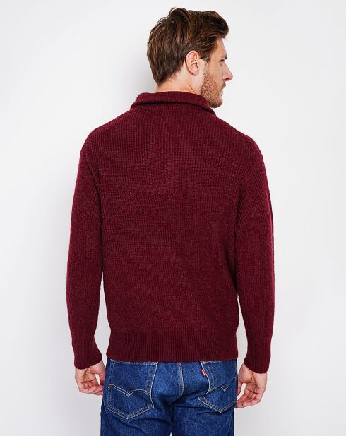 Pull Adel bordeaux