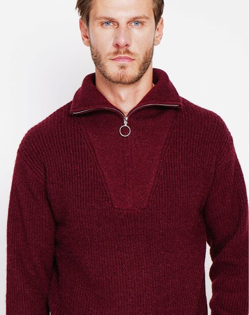 Pull Adel bordeaux