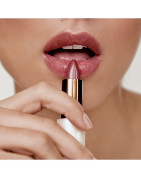 Roze fluwelen lippenstift