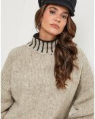 Pull Lou taupe