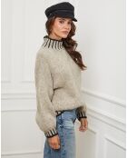 Pull Lou taupe