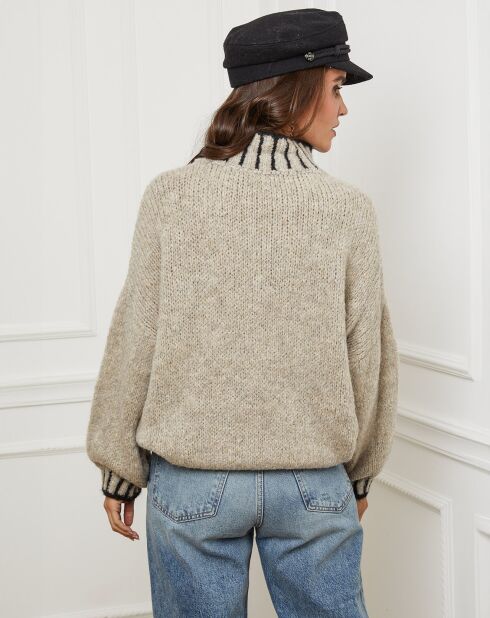 Pull Lou taupe
