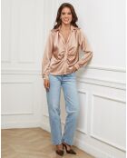Chemise Ambre camel