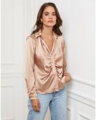 Chemise Ambre camel