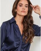 Chemise Ambre marine