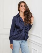 Chemise Ambre marine