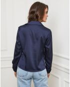 Chemise Ambre marine