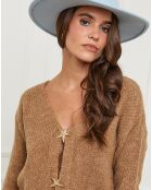 Gilet Elise camel