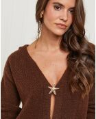 Gilet Elise choco