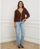 Gilet Elise choco