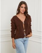 Gilet Elise choco