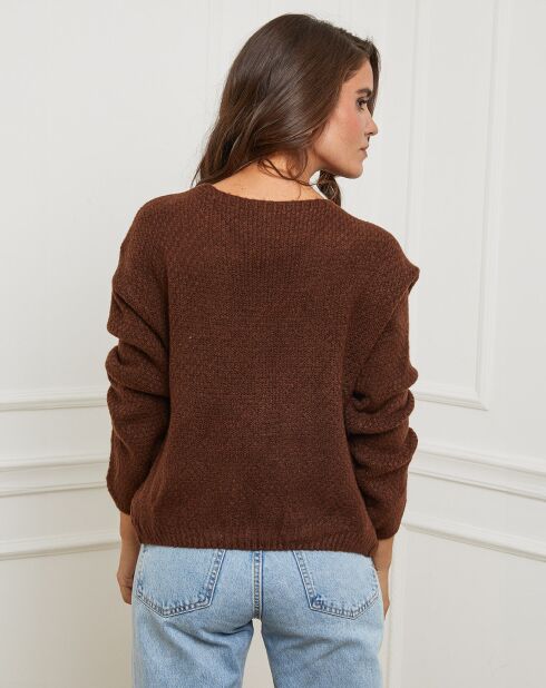 Gilet Elise choco