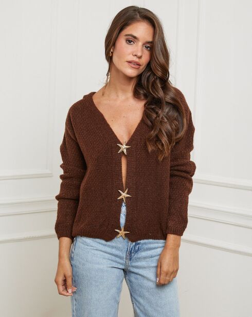 Gilet Elise choco