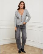 Gilet Elise gris