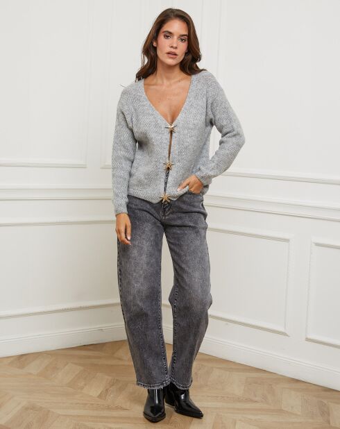 Gilet Elise gris