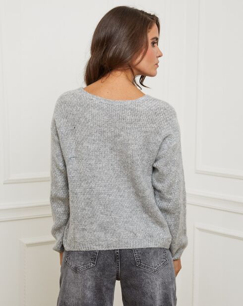 Gilet Elise gris