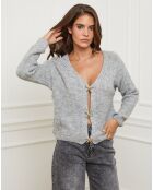 Gilet Elise gris
