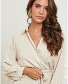 Robe Domitille beige