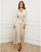 Robe Domitille beige
