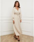 Robe Domitille beige