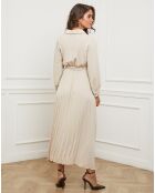 Robe Domitille beige