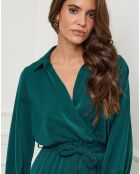 Robe Domitille verte