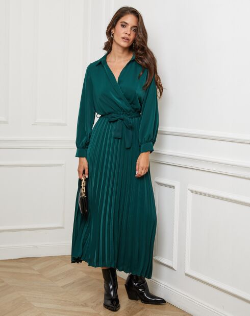 Robe Domitille verte