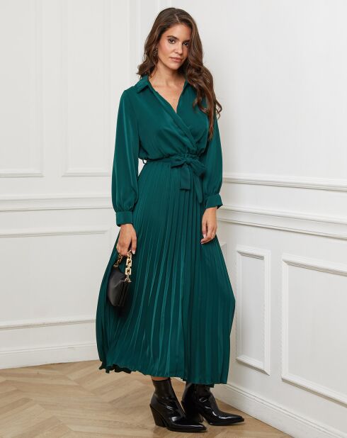 Robe Domitille verte