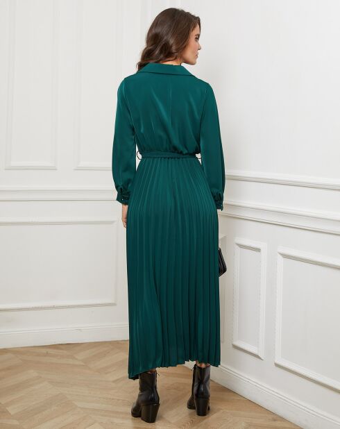 Robe Domitille verte
